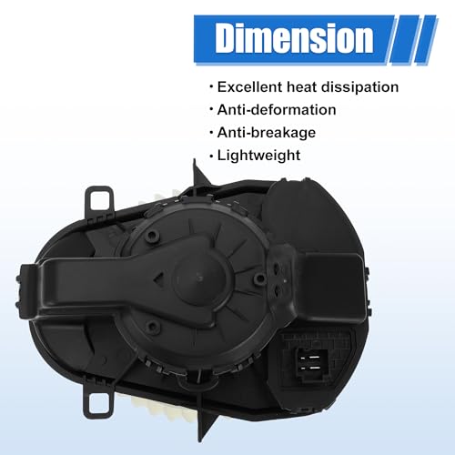 Image of X AUTOHAUX HVAC Heater Blower Motor Assembly No.7P0820021 for Porsche Cayenne 2011-2018 for Volkswagen Touareg 2011-2017