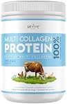 Multi Collagen Peptides Protein Powder - 454g - Types I, II & III - Grass Fed Bovine, Wild Caught Marine & Free Range Chicken. by Revive Naturals
