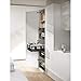 Produktbild Blum Space Tower Tandembox antaro Schubladen-Set | Mit Reling, 30kg NL500mm, KB 450mm | Terraschwarz