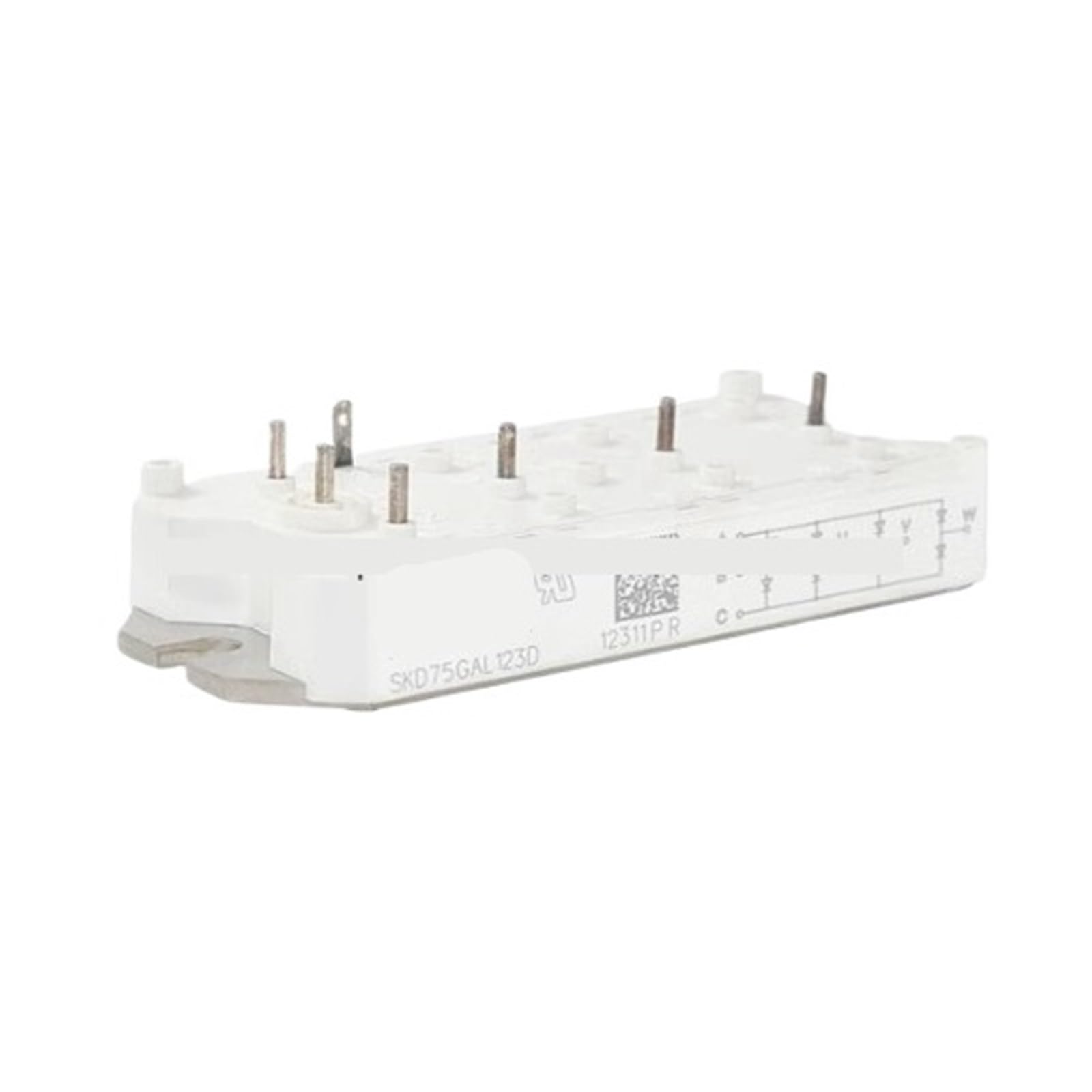 Module SKD75GAL123D pour éviter les pannes de surchauffe industrielle