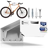𝐖𝐮𝐬𝐬𝐭𝐞s𝐭 𝐃𝐮, 𝐝𝐚𝐬𝐬 andere Fahrradwandhalterungen keinen 𝒘𝒆𝒊𝒄𝒉𝒆𝒏 𝑨𝒃𝒍𝒂𝒈𝒆𝒔𝒄𝒉𝒖𝒕𝒛 für den Fahrradrahmen verwenden? So entstehen mit der Zeit Kratzer am Rahmen. Deswegen nutzen wir einen 4 mm dicken Schaumstoff, damit dein Fahrrad im guten Zustand bleibt.
