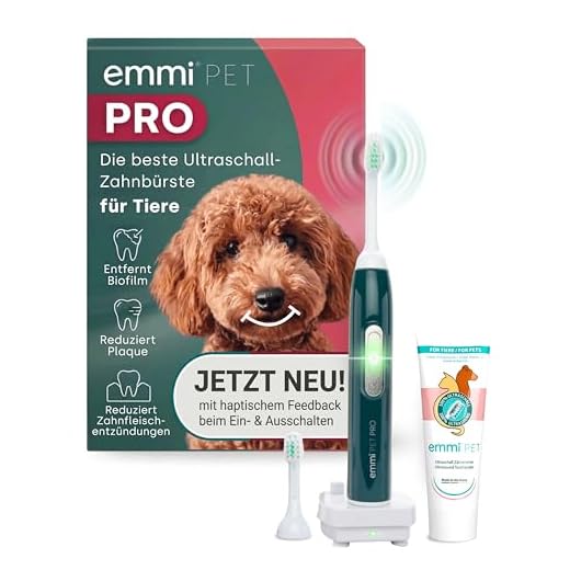 Ultraschallzahnbürste für Hunde von emmi-PET