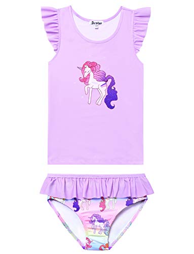 Swimsuits for Girls 4t 5t Unicorn Bathing Suits Kids Swimwear Beach Pool Clothes