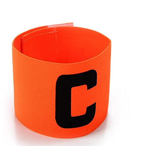 Brazalete de Capitan, Multicolor Banda del Capitán para Fútbol Estándar, Capitán Brazalete para Adultos Junior Apto para Varios Deportes, 4 Piezas