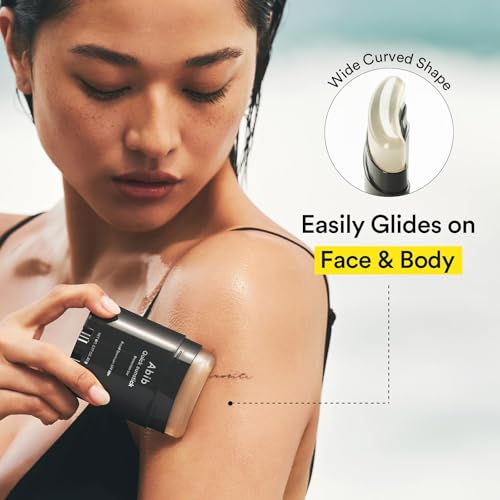 Abib Quick Sunstick Protection Bar SPF50+ Broad Spectrum, Glowy Sunscreen Stick for Dry & Sensitive Skin, No White Cast, With Centella & Aloe, Korean Sunscreen, 0.77 oz / 22 g - Image 5