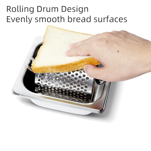 Bun Butter Roller for Griddle | Stainless Steel Bread Butter Wheel for Griddle | Spreads Butter Evenly on Buns, Bread, and Toast | Perfect for BBQ, Camping, Grill, Cooking Tools