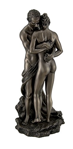 Estatua Decorativa The Lovers Bronce 27.31 cm
