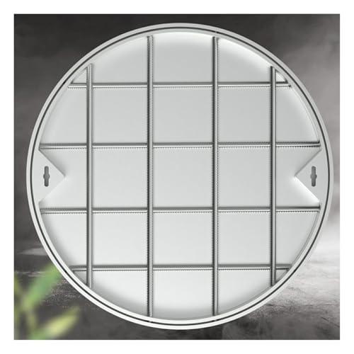 Couvercle de fosse septique invisible haut de gamme en acier robuste 50x50cm