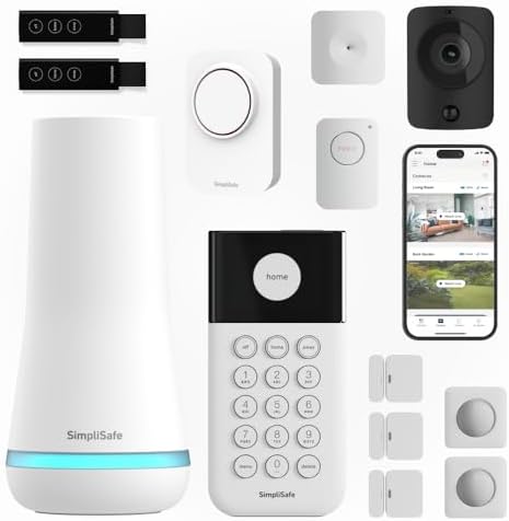 SimpliSafe Home Security System | 13 Piece Home Security Camera &...