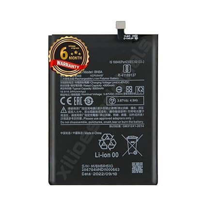 Image of BN5A Battery for Redmi Note 10 5G (Poco M3 Pro 5G) Battery with 6 Month warrenty**** (Y99)