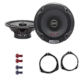 2 Wege Koax, Frequenzgang: 68 Hz - 20000 Hz, Empfindlichkeit: 88.5 dB, Impedanz: 4 Ohm, Einbautiefe: 60,2 mm, Einbaudurchmesser: 140,3 mm