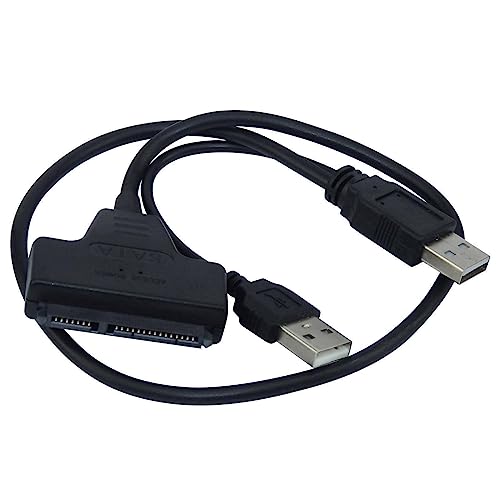 BBAUER Cable Adaptador USB 2.0 a SATA 2.5" HDD/SSD
