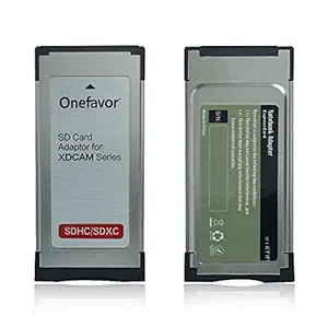 Onefavor SXS Memory Card Adaptor SD SDHC SDXC Card into SXS Adapter for Sony EX1R EX280