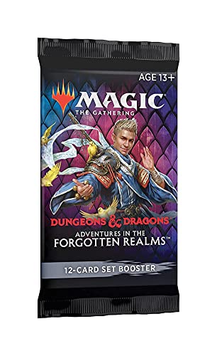 Magic: The Gathering Set Booster Pack Lot MTG Adventures in The Forgotten Realms