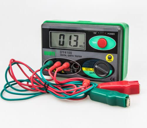 DY4100 Digital Earth Ground Resistance Tester Meter Megohmmeter 0~20/200/2000Ω