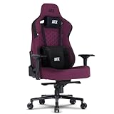 Cadeira Gamer DT3 Rhino Fabric, ergonomica e confortável em Tecido DT3 TechSoft™, espuma injetada, estrutura reforçada em aço, braços 4D+, suporta até 200kg e altura máx. de 2,00m (Cosmos)