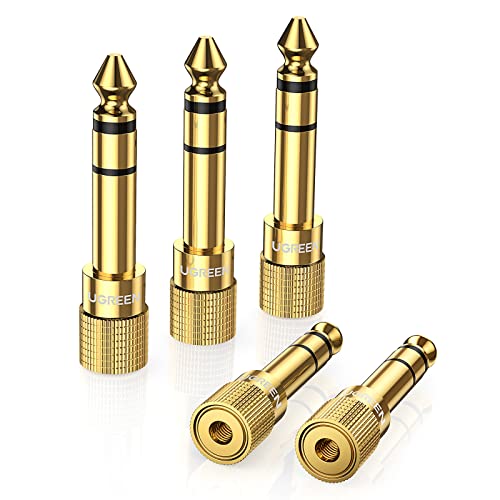 UGREEN 3.5mm  6.35mm ϊA_v^ XeI~jvOiXj˃XeIWvOiIXj 24KbLRlN^ 3.5mm to 6.35mm ϊvO wbhz/Av/dqsAm/Cz/~LT[/v[[ȂǂɑΉ 