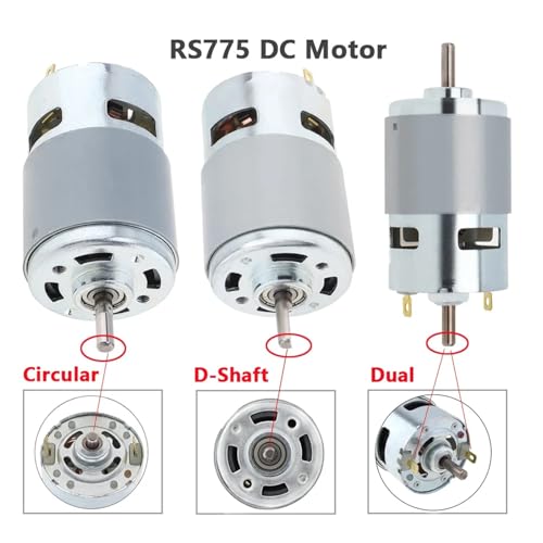 Moteur 775 évite la perte de puissance des petites motorisations 12V - 2