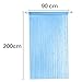 Timere Crystal Beaded Curtain Tassel Curtain - Partition Door Curtain Beaded String Curtain Door Screen Panel Home Decor Divider Crystal Tassel Screen 90x200cm