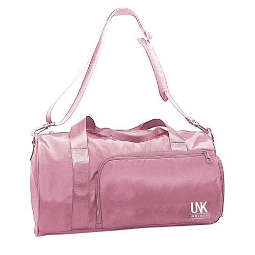 Bolsa Mala Sacola Esportiva com Compartimentos para Sapatos e Roupa Molhada, 42,5 cm x 23,5 cm x 23,