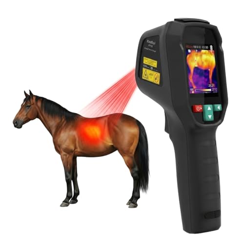 Equine Thermal Imaging Camera – Detect Inflammation & Hidden Heat Issues in Horses, Handheld Infrared Camera for Horse Health, 240×240 Enhanced Resolution, Thermal Camera for Home Inspection