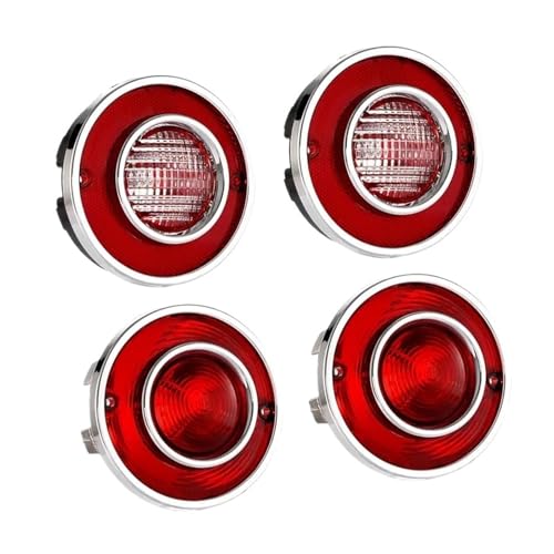 ZoYiFeng Compatible with 4Pcs Tail Lights Rear Backup/Reverse Lights Kit