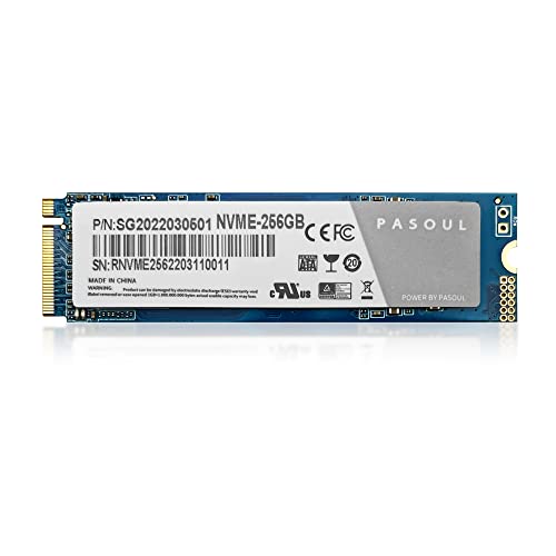 Amazon | PASOUL SSD 256GB NVMe M.2 2280 PCIe Gen 3.0 x2 3D TLC 省