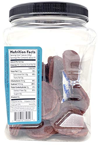 Werner Teriyaki Jerky Medallions Circle Jerky Slices – Teriyaki Beef Jerky 11.8 Ounces, Made In The Usa #TOP2