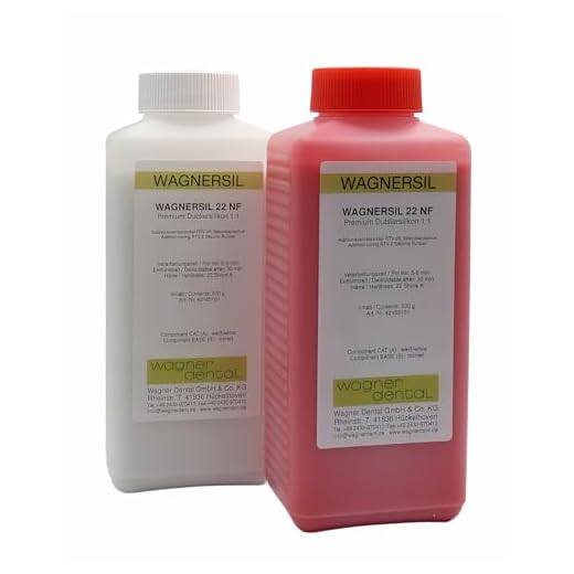 Wagnersil 22 NF premium silikon gummi duplicerande silikon (mjuk) 1 kg