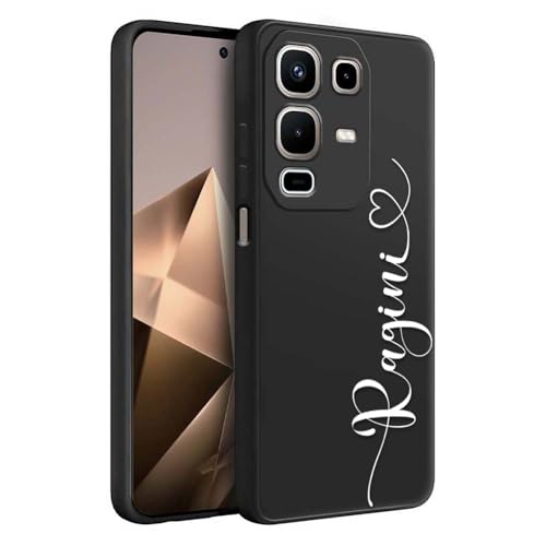 Image of Fashionury Back Cover for Infinix Note 50s 5G | Matte Soft Silicon Flexible | Camera Bump Protection | Custom Name Back Case for Infinix Note 50s 5G