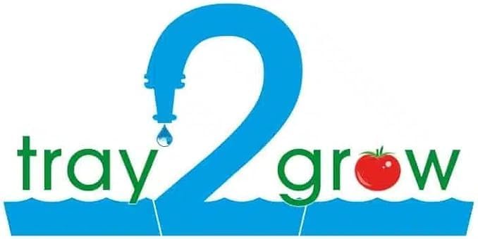 Happy Hydro Tray2Grow System - Standard Tray2Grow with 25 Gal FlexiTank - Self-Watering, Gravity-Fed Hydroponic Indoor System, Black