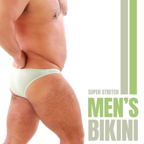 Propaganda Super Stretch Series Men's Bikini Underwear Seamless Front, Ultra-Soft Tencel Cotton Blend, Stretchable2