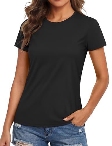 MAGCOMSEN Workout Tops for Women Quick Dry Sun...