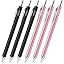 6 Retractable (Black + Pink)