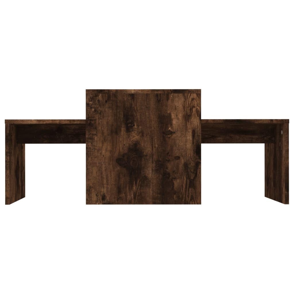 VidaXL Tavolino Da Salotto Rovere Fumo 100x100x40 Cm Legno Multistrato Vidaxl  65c31b7b 0e35 5e6d 93ee A62ac9d2169b