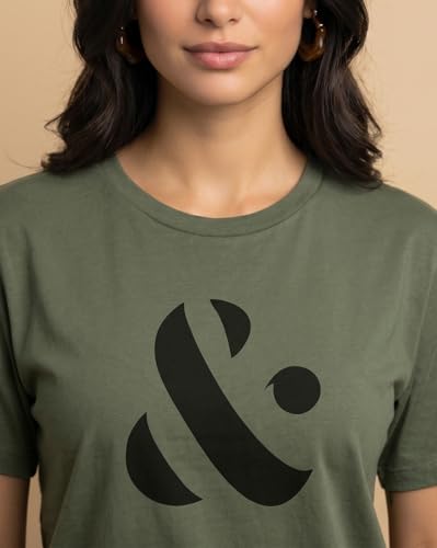 Image of Nobero Women's Graphic Printed T-Shirt | Regular Fit 180 GSM Cotton Tee for Women | Comfortable Round Neck Casual Wear