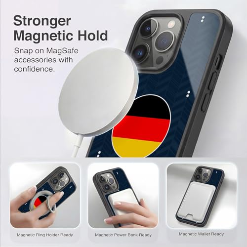 Coque renforcée iPhone 16 Pro Max foot Allemagne - 4