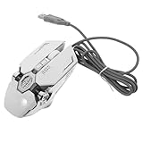 Souris ergonomique : avec 2 boutons dpi, pouvez dpi facilement pour une précision et une réactivité à n'importe vitesse, souris rvb