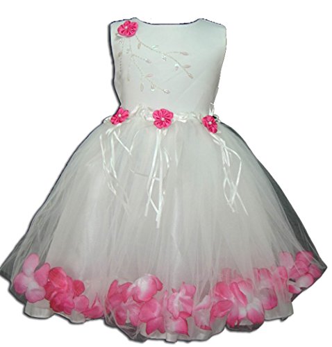 Robe à fleurs pour fille confortable qui ne gratte pas