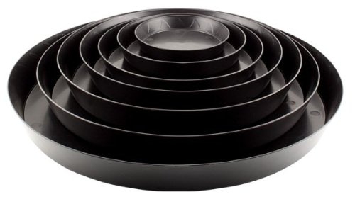Gro Pro Plant Saucer, 18-Inch, Black