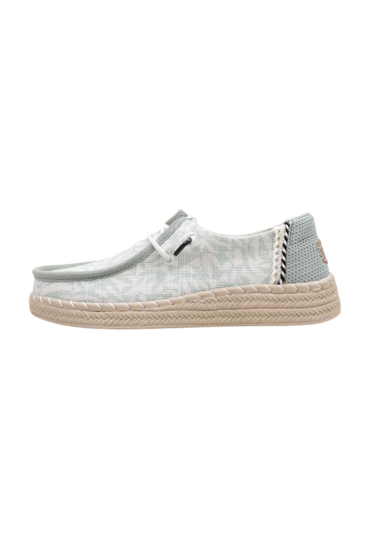 Hey Dude WENDY ESPADRILLE RETRO PALM ZAPATOS PLANOS Mujer