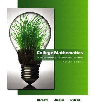 College Mathematics for Business, Economics, Li... 0321714520 Book Cover