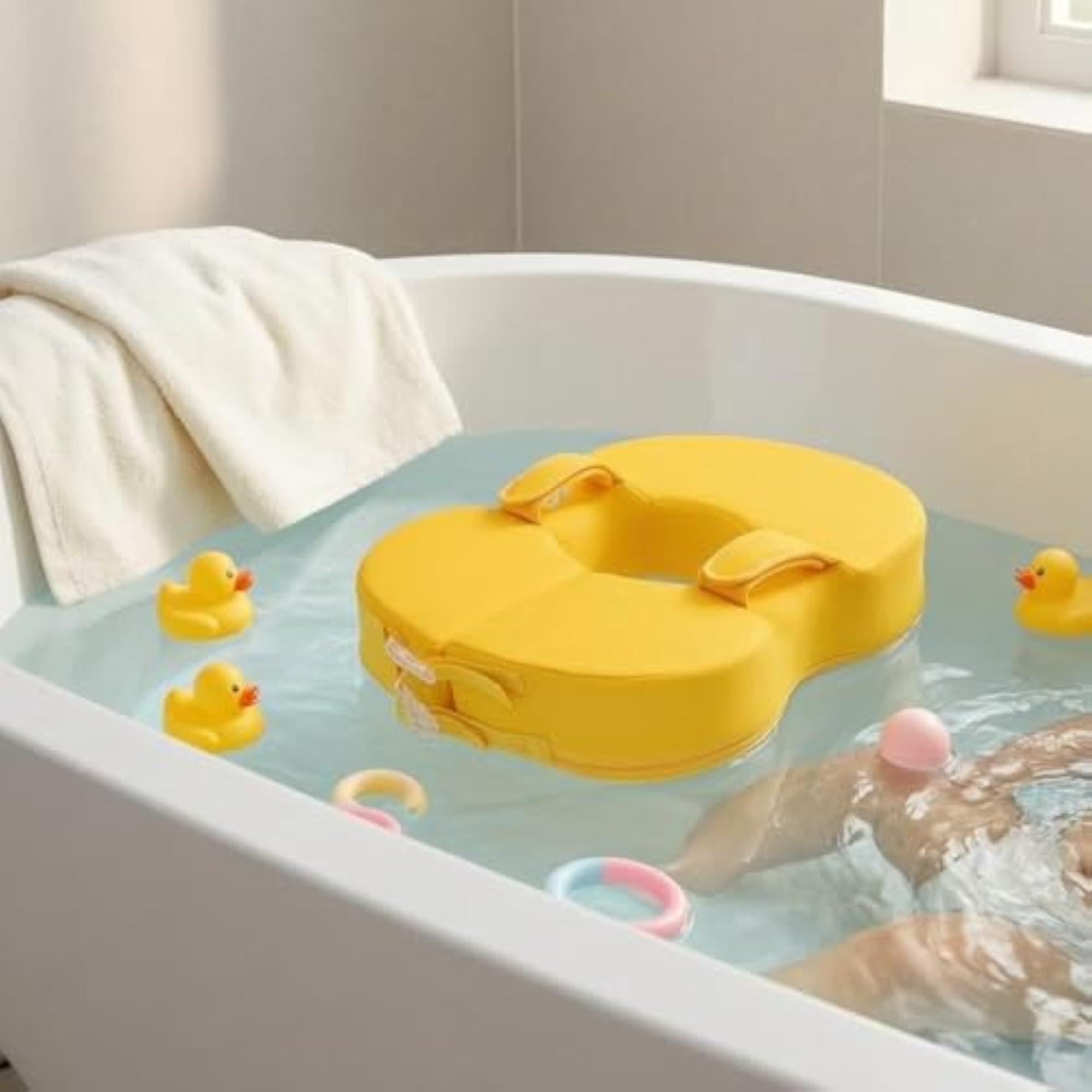 Adjustable Safety Straps Baby Swimming Float Float Waterproof