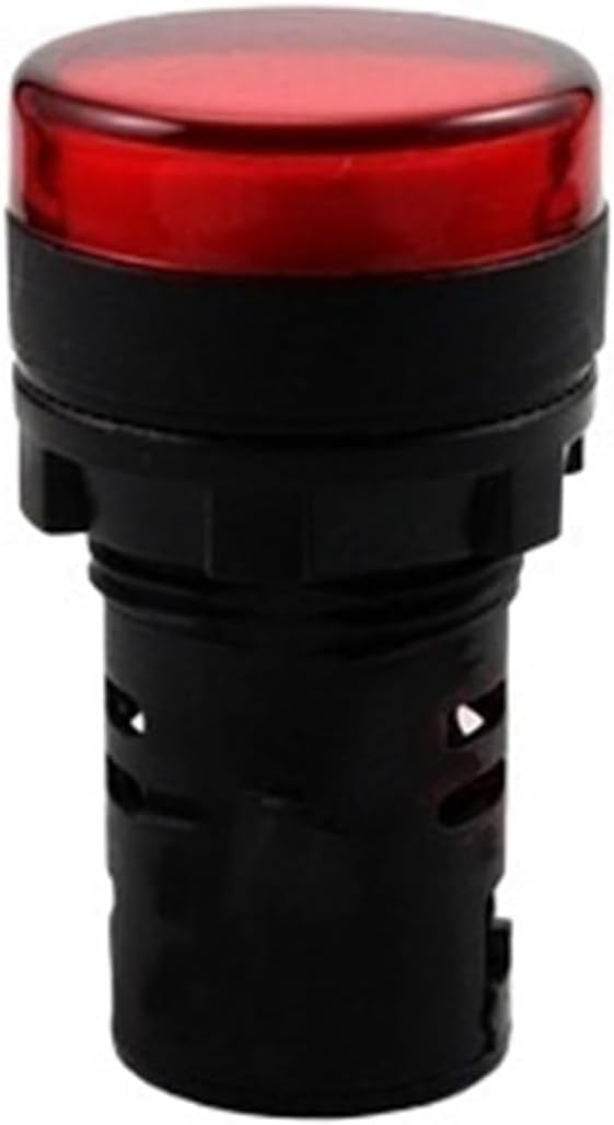 16mm Indicator Light Red Soldering Pin – ANU Switch AD16-16C 16mmインジケーター(Red,AC DC 24V)