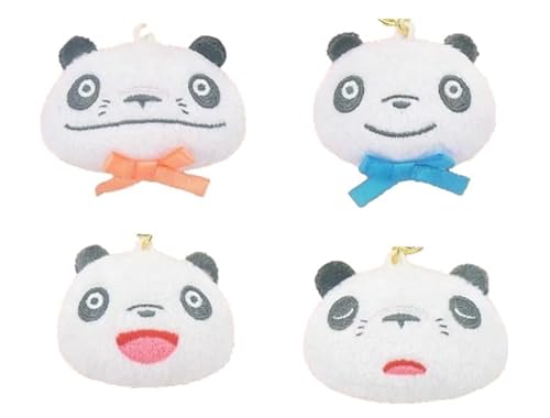 パンダコパンダ ぬいぐるみスマホチャーム[全4種セット(フルコンプ)] ガチャ