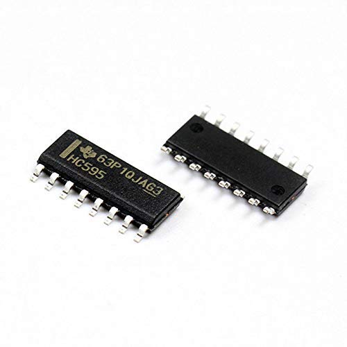 GURU ELECTRONICS 5PCS SN74HC595D IC 8-BIT SHIFT REGISTER 16-SOIC 74HC595 HC595 HC595D SN74HC595 (B08SM9BXLL) Amazon Price History, Amazon Price Tracker