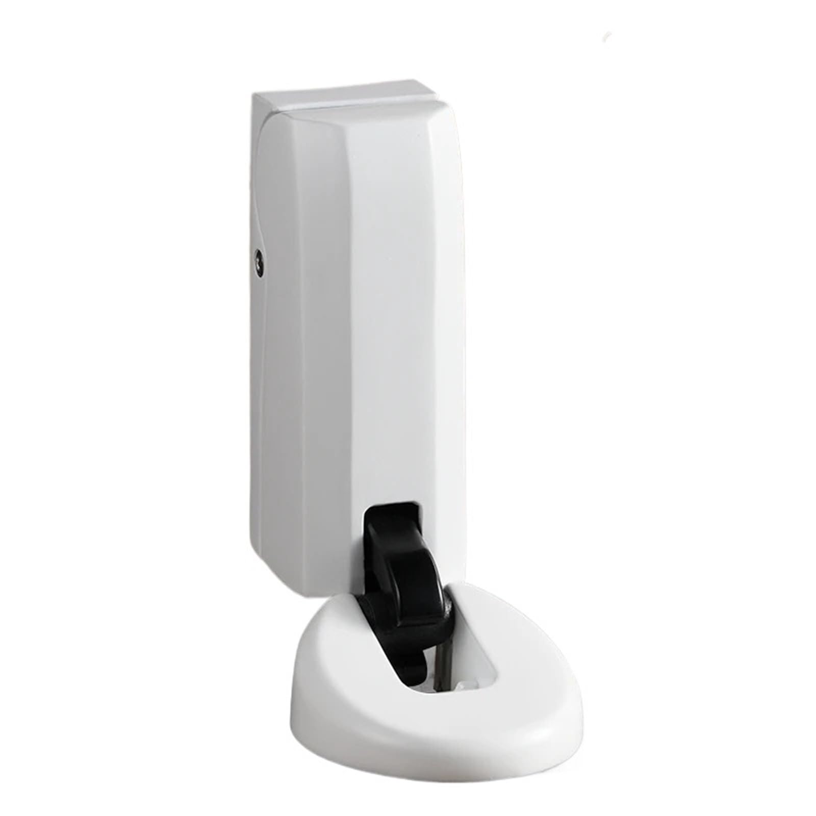 1pcs Hydraulic Damping Door Stop Silent Mechanical Powerful Door Stopper Anti-Collision Device(White)