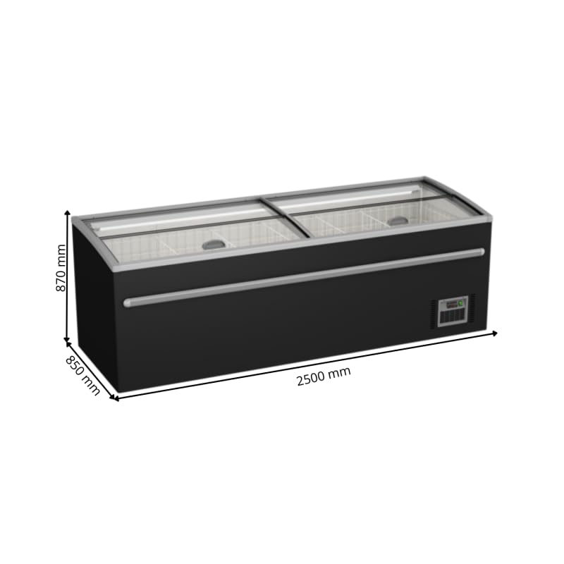 Congelatore Bahut per Supermercato 1040 Litri - 2500 mm