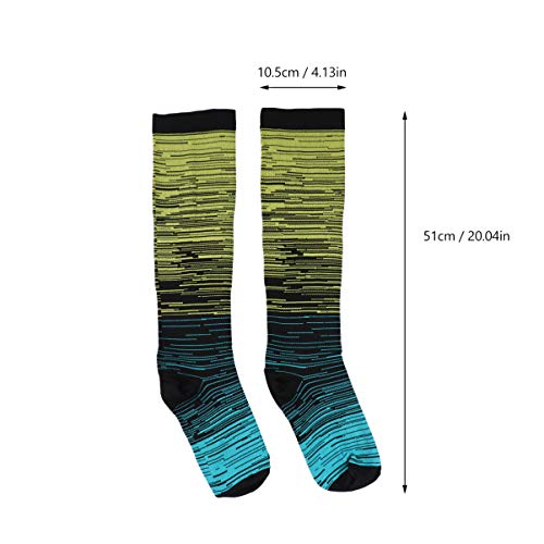 EXCEART Meias de CompressÃ£o Meias AtÃ© O Joelho Meias RespirÃ¡veis â€‹â€‹Para Mulheres Correndo Ede