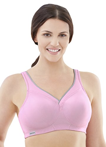 Image of Glamorise Full Figure Plus Size MagicLift Seamless Sports Bra Wirefree #1006
